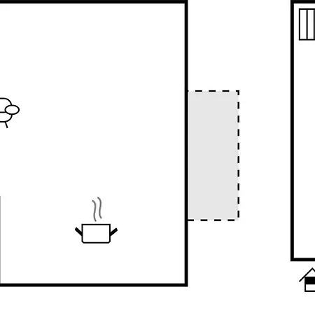 شقة Lovely In With Kitchen